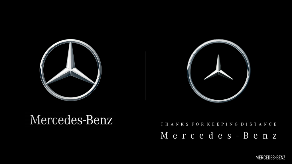 Mercedes-Benz Social Distance Logo Oridoc